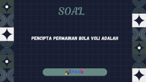 Pencipta Permainan Bola Voli