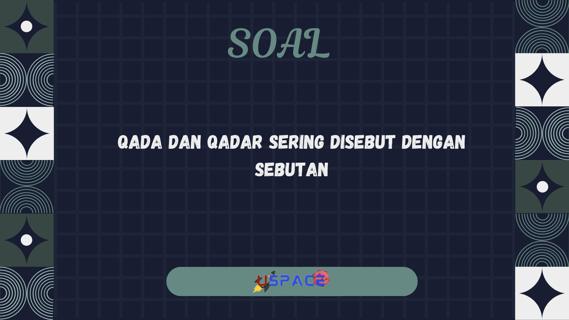 Qada dan Qadar Sering Disebut dengan Sebutan