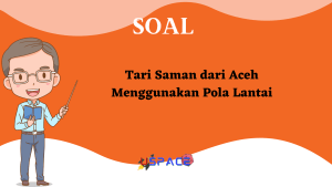 Tari Saman dari Aceh Menggunakan Pola Lantai