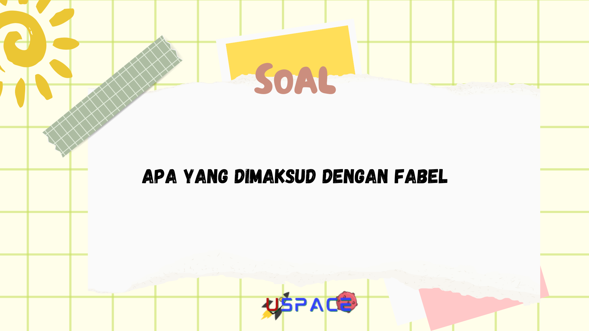 Apa yang Dimaksud dengan Fabel