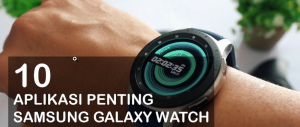 Aplikasi Samsung Galaxy Watch
