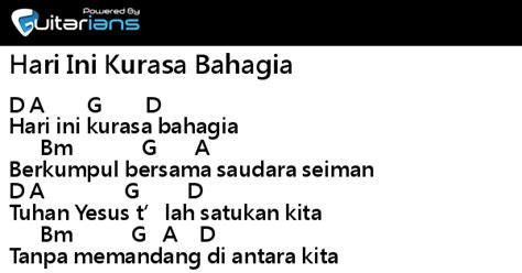 Hari Ini Kurasa Bahagia Chord 1 wapt image post 2928