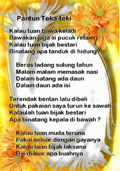 Puisi Berikut Ini Yang Termasuk Pantun Adalah 1 wapt image post 3834