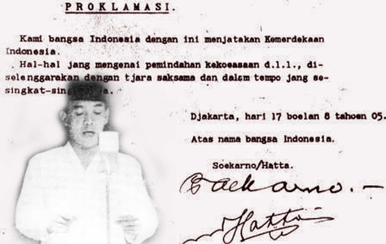 Naskah Proklamasi Otentik