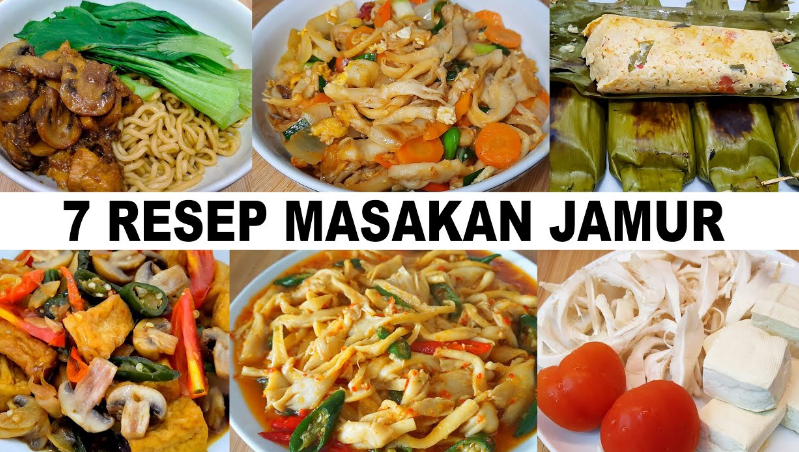 Aneka Masakan Jamur Tiram