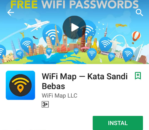 Cara Bobol WIFI Dengan Aplikasi WiFi Map