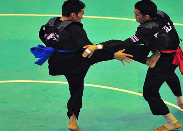 Teknik Tendangan dalam Pencak Silat 2 Teknik Tendangan dalam Pencak Silat