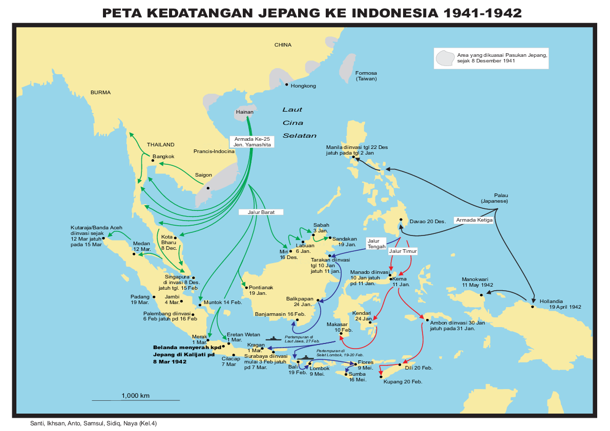 Kedatangan Jepang Ke Indonesia Diterima Oleh Rakyat Indonesia Karena