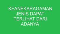 keanekaragaman jenis dapat terlihat dari adanya perbedaan 32813