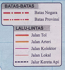 kode garis peta jateng