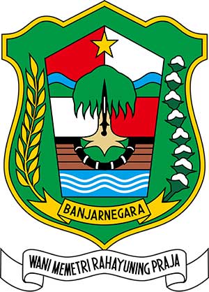 logo banjarnegera baru dengan garis tepi