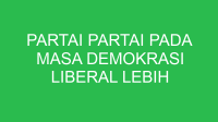 partai partai pada masa demokrasi liberal lebih cenderung untuk 2 32888