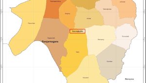 peta Kecamatan Karangkobar, banjarnegara