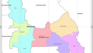 peta Kecamatan Purwokerto Timu