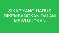 sikap yang harus dikembangkan dalam mewujudkan persatuan dalam keragaman adalah 32916