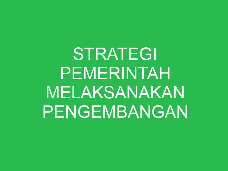 strategi pemerintah melaksanakan pengembangan ekonomi kreatif adalah 32771