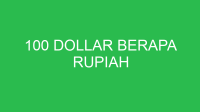 100 dollar berapa rupiah 5091