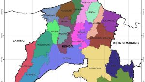 Peta Kabupaten Kendal