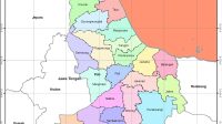 Peta Kabupaten Pati Lengkap 21 Kecamatan