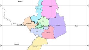 peta kabupaten kudus