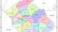 Peta Kabupaten Temanggung lengkap 20 Kecamatan