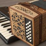Alat Musik Akordeon Diatonis