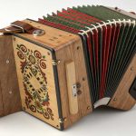 Alat Musik Akordeon Kancing