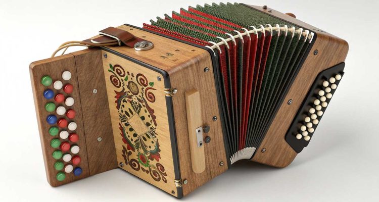 Alat Musik Akordeon Kancing