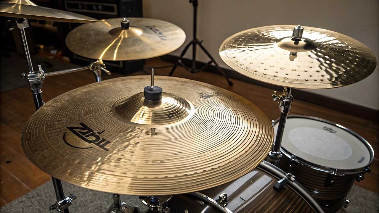 Crash dan Ride Cymbal