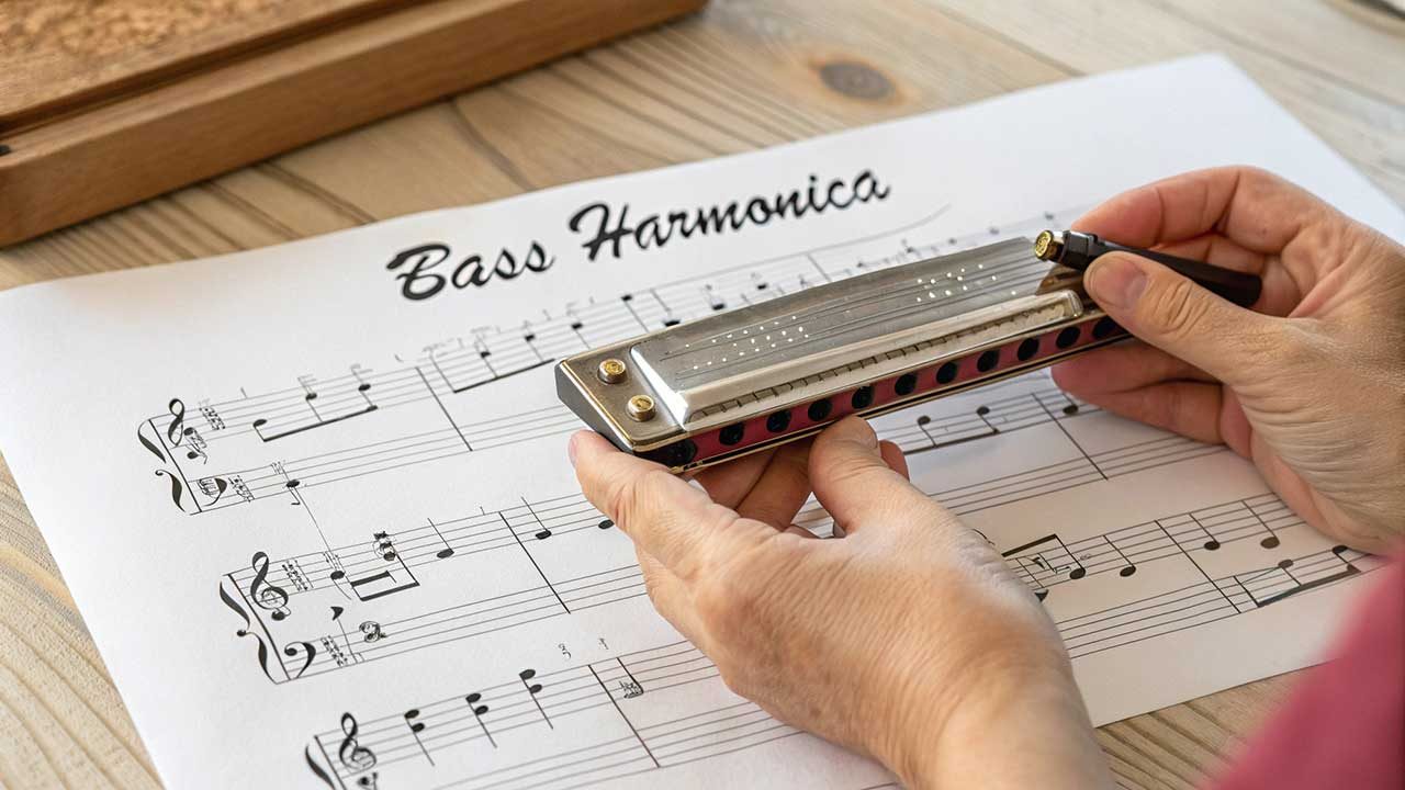 Harmonica Bass dan Chord