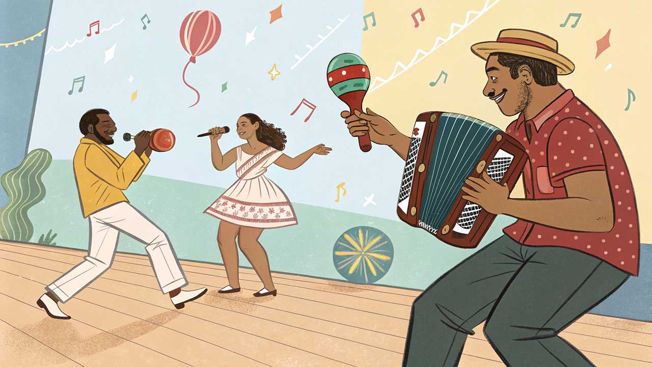 Marakas dalam Musik Merengue