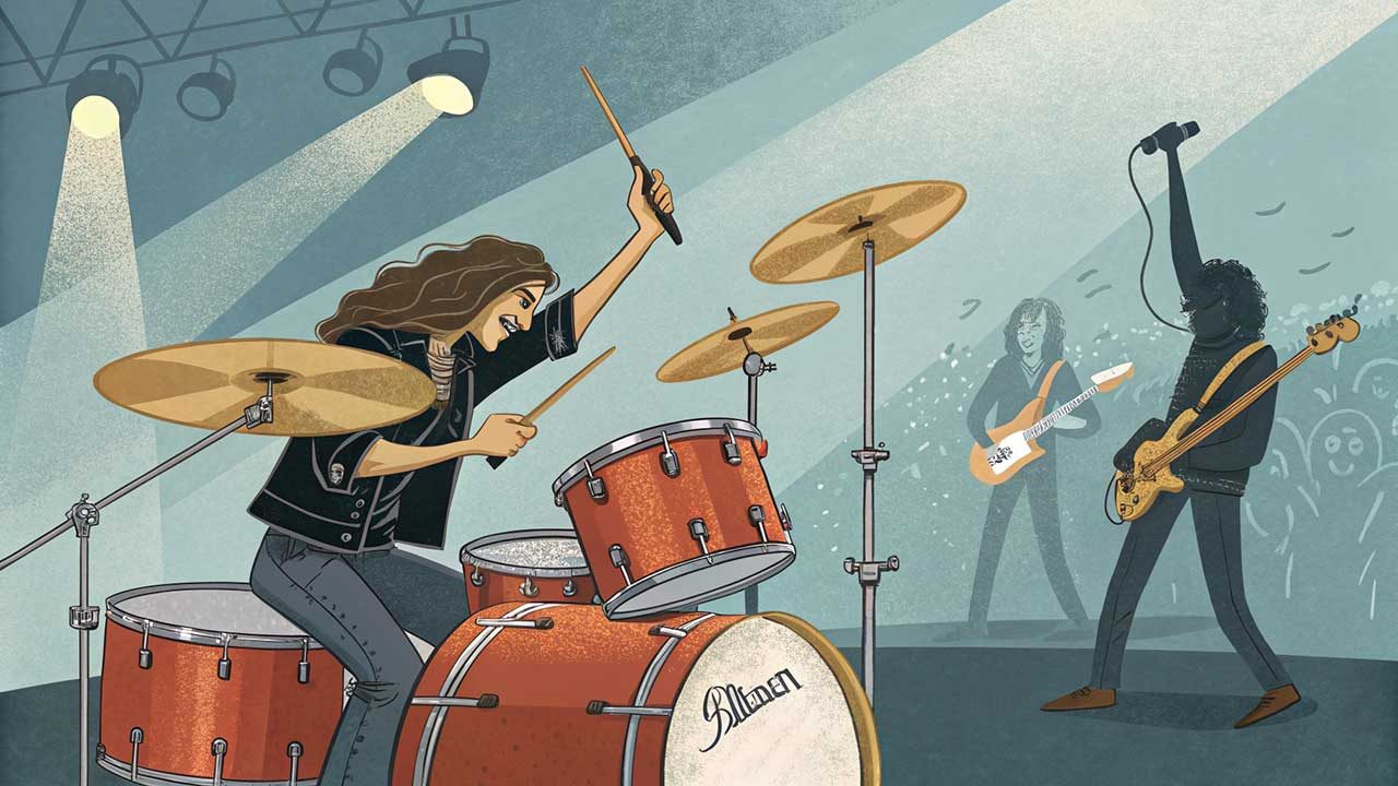 Peran Drum dalam Musik Rock