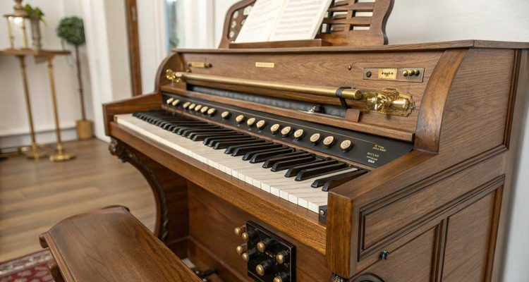 ilustrasi Alat Musik Organ Reed