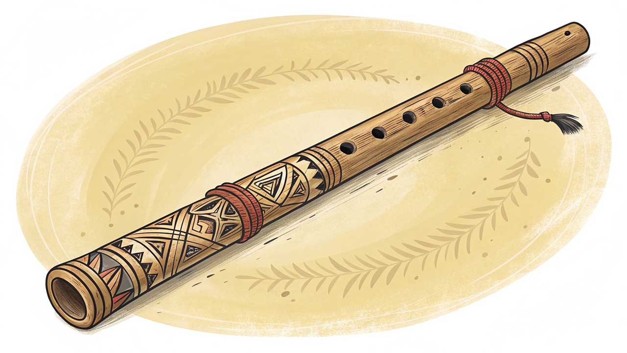 ilustrasi Serunai Bugis