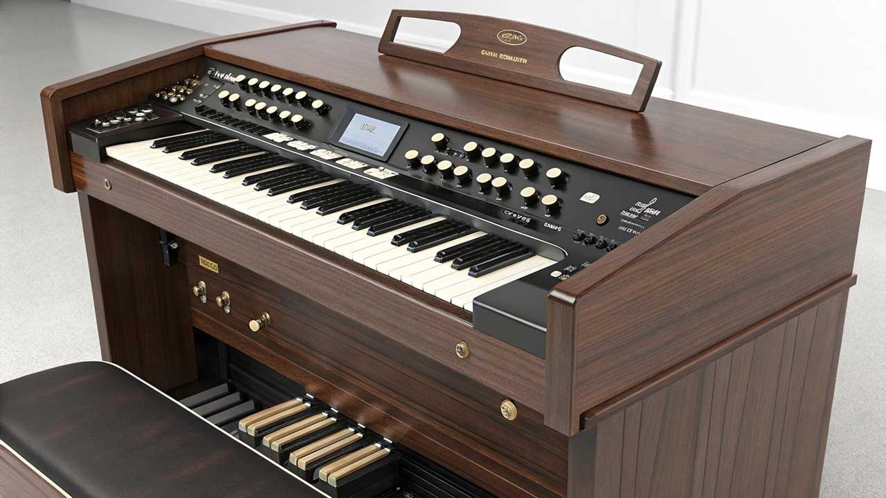 Alat Musik Elektrofon Organ Hammond