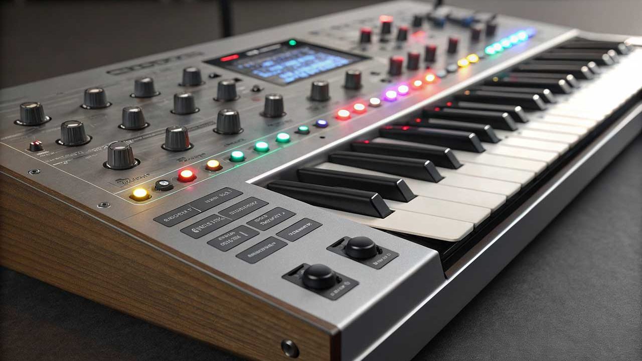 Alat Musik Elektrofon Synthesizer