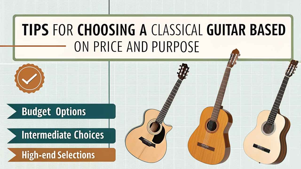 Tips Memilih Gitar Klasik Berdasarkan Harga dan Tujuan