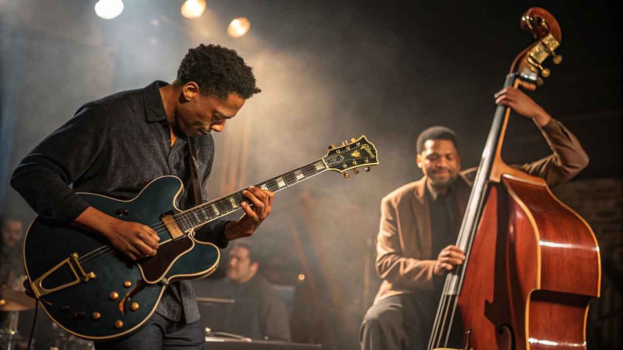 Gitar Bass dalam Musik Jazz