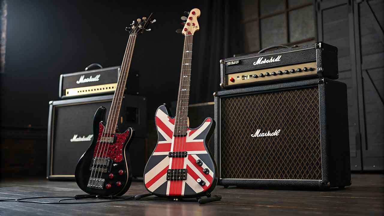 Gitar Bass dalam Musik Rock