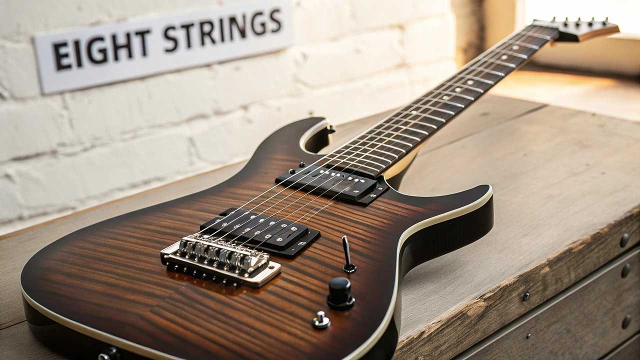 Gitar Elektrik 8 Senar