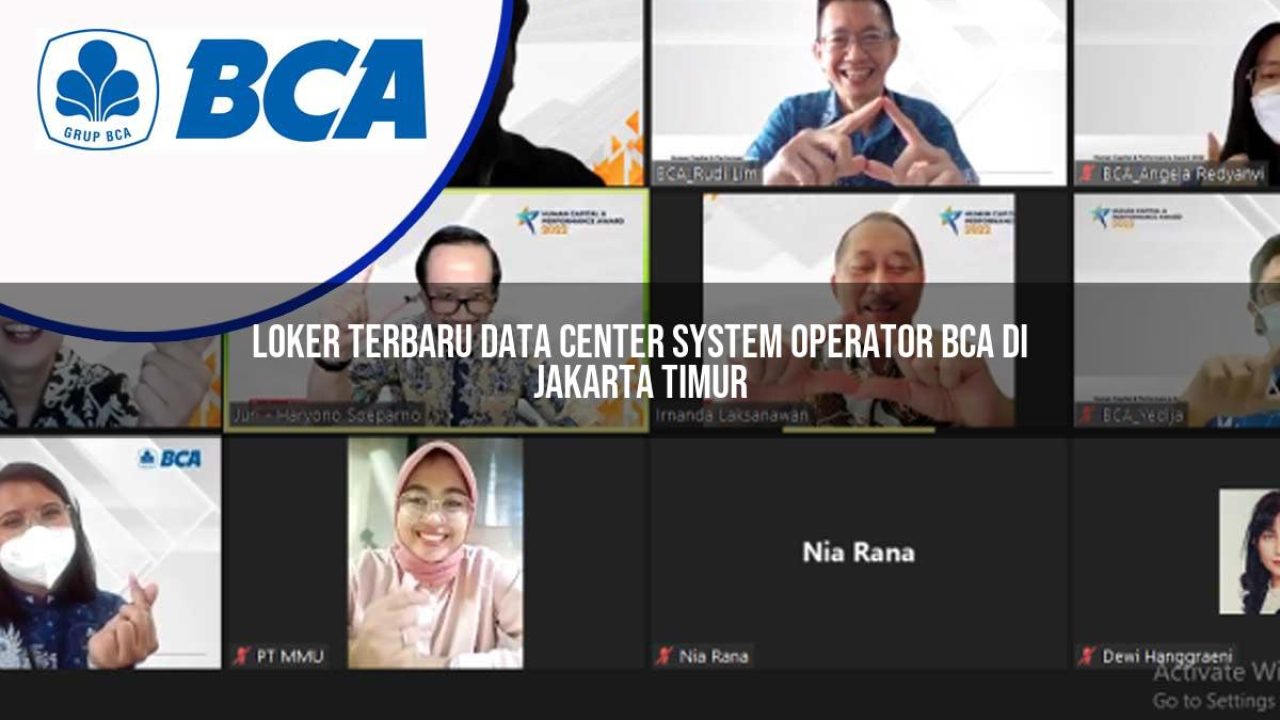 loker terbaru data center system operator bca di jakarta timur 1753078036